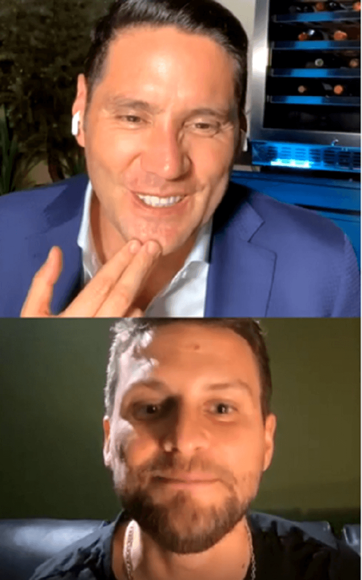 Pancho Saavedra y Jean Phillipe Cretton