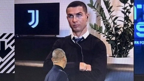 La reacción de Cristiano Ronaldo al momento en que se se anunció al ganador del premio FIFA The Best ahorra cualquier tipo de análisis