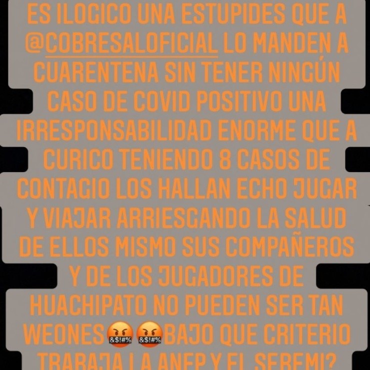 Reclamo de Cobresal al Ministerio de Salud