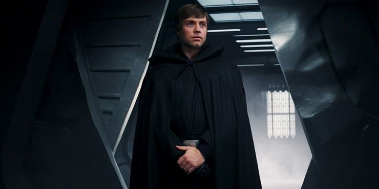 Luke Skywalker hizo su primera aparición en la serie con ayuda de la tecnología
