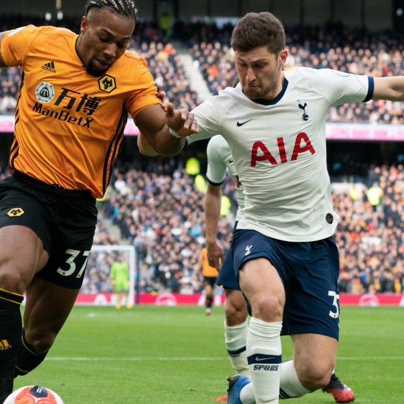 ◉ Wolverhampton vs. Tottenham en vivo: seguí el partido minuto a