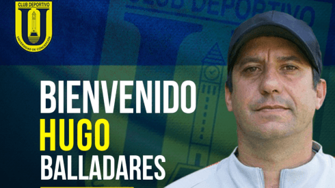 Hugo Balladares deja la Roja Sub 17 y asume en la U de Conce.