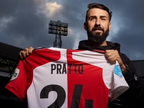 Pratto es presentado en Feyenoord con guiño a la UC