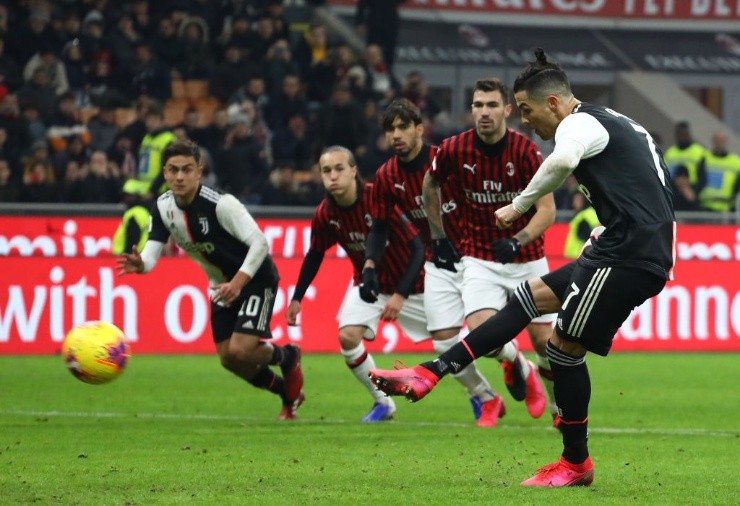 La Juventus con CR7 buscarán bajar al Milan del liderato del Calcio. (Foto: Getty Images)