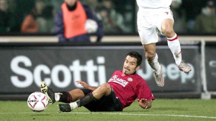 Jorge Vargas y Roberto Donadoni