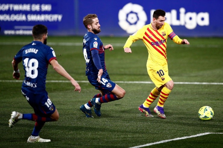El Barcelona debió sufrir para vencer por 1-0 al Huesca en la última fecha. (Foto: Getty Images)