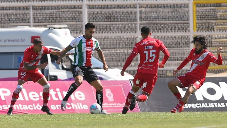 Palestino vs Curicó Unido por el Campeonato Nacional