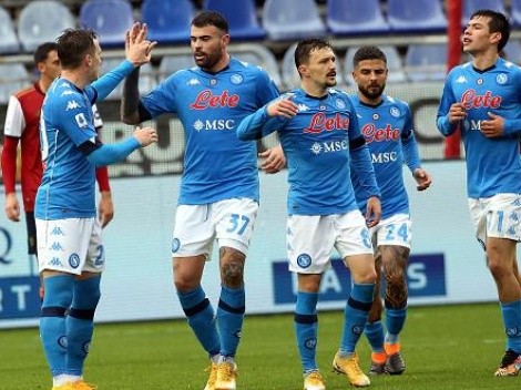 Napoli recibe a la Spezia por la fecha 16 Serie A en el Estadio Diego Maradona
