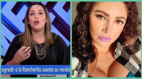 Mariela Sotomayor en el panel de "Me Late" y Carolina Molina, "La Rancherita".