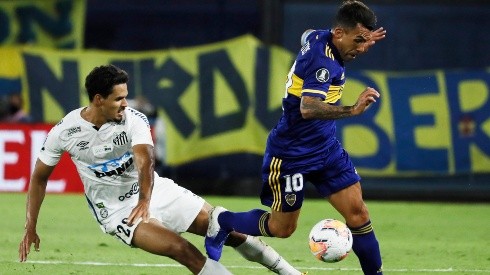 Boca y Santos igualaron sin goles en La Bombonera.