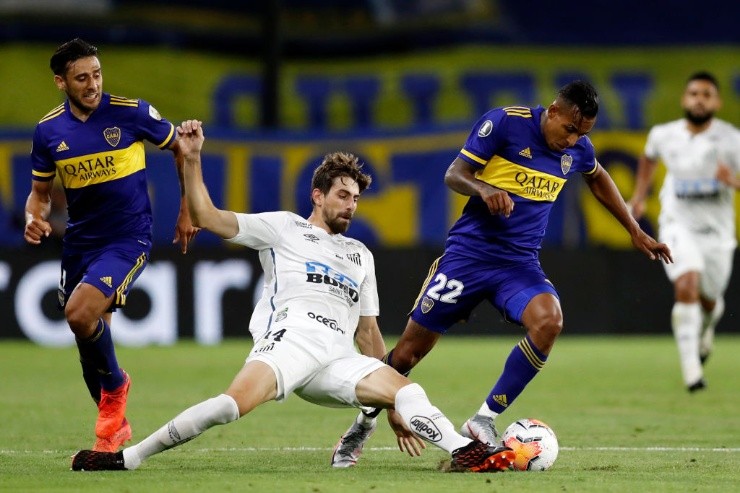 Boca Jrs buscará dar la sorpresa y vencer a Santos en Brasil. (Foto: Getty)