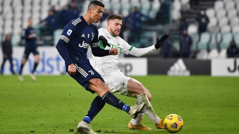 Cristiano Ronaldo destacó marcando el gol definitivo de Juventus ante Sassuolo.