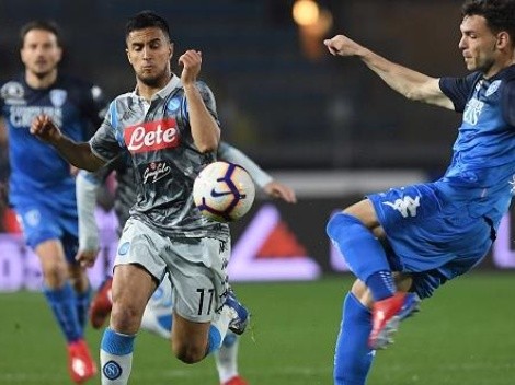 Napoli comienza a defender su título al recibir al Empoli por Copa Italia
