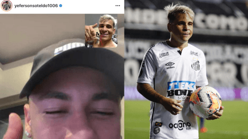 Yeferson Soteldo junto a Neymar en Instagram