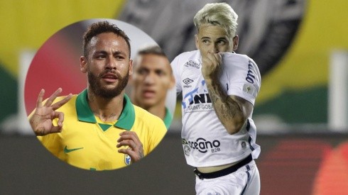 Neymar gritó con todo el golazo de Soteldo a Boca en la semifinal de Copa Libertadores.