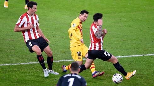 Lionel Messi apunta a jugar frente a Athletic de Bilbao.