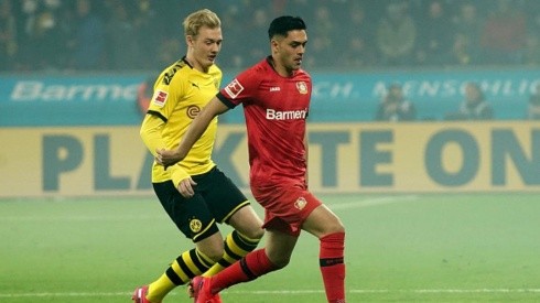 Charles Aránguiz espera sumar más minutos en la Bundesliga ante el Borussia Dortmund.