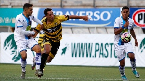 Lautaro de Buin en el partido contra Colchagua por la Segunda División.