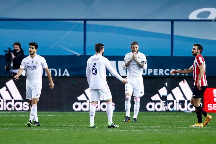 Los merengues vienen de quedar eliminados en semifinales en la Supercopa de España frente al Athletic (Foto: Getty)