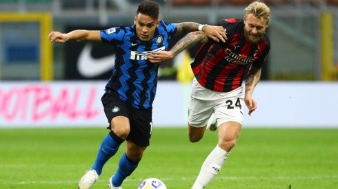 Inter de Milán y AC Milan definen al primer semifinalista de la Copa Italia.