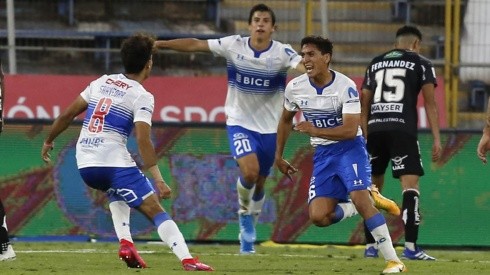 Marcelino marcó un golazo frente a Palestino