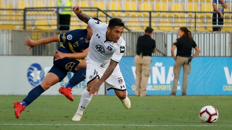 Marcos Bolados lesionado en Colo Colo