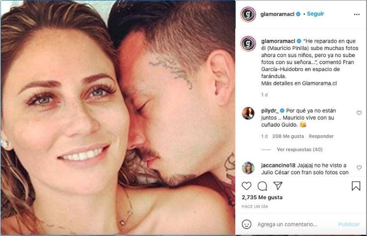 Mauricio Pinilla Gisella Gallardo