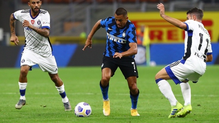 Alexis Sánchez puede recalar en la Roma en una operación conjunta con el traspaso de Edin Dzeko al Inter de Milán. Foto: Getty Images