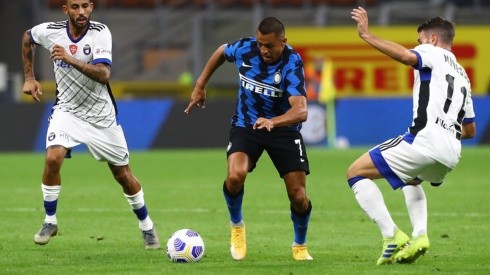 Alexis Sánchez se quedará en Inter de Milán. Las negociaciones con la Roma quedaron en punto muerto después de las últimas horas