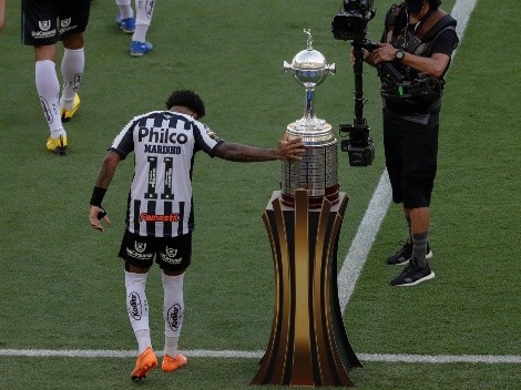 ¿Se mufó solo? Marinho toca la Copa Libertadores
