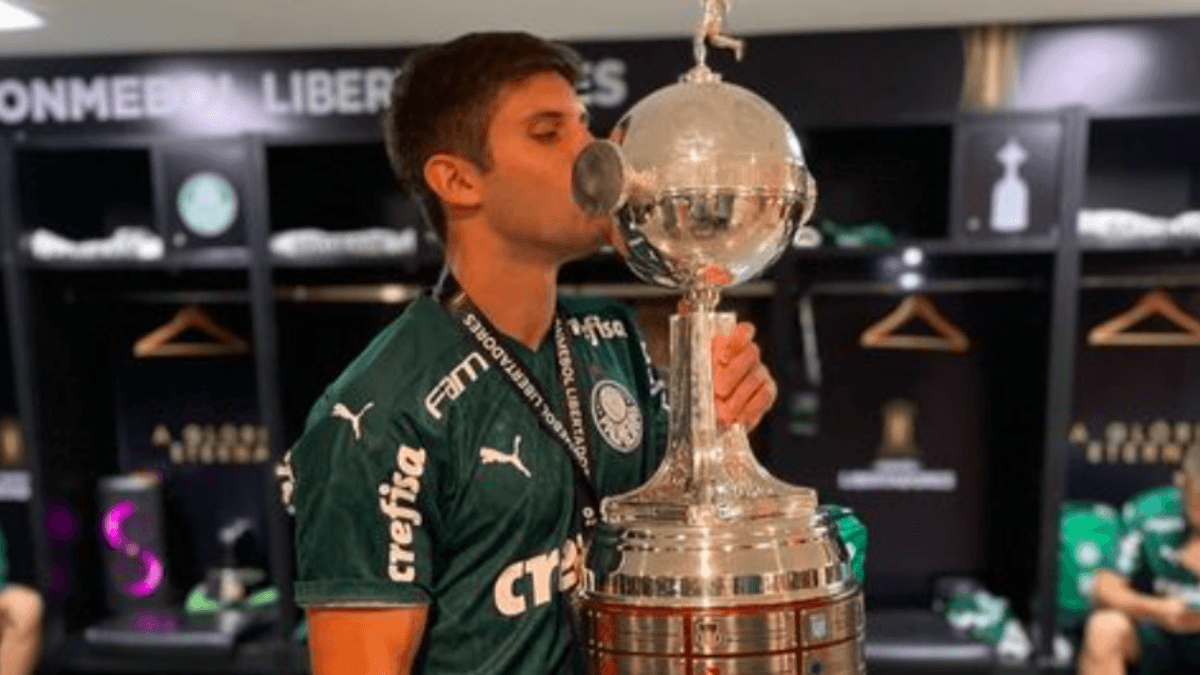 Palmeiras Benjamin Kuscevic Celebra Su Historica Copa Libertadores Y Se Proclama Reyes De America Redgol