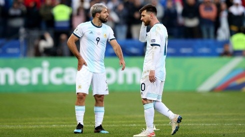 Lionel Messi y Sergio Agüero son muy amigos