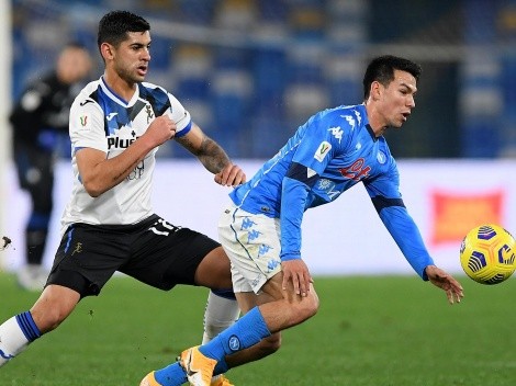 Atalanta y Napoli animan la semifinal de la Copa Italia tras empate en la ida