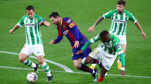 Lionel Messi viene de brillar en poco minutos frente al Betis.