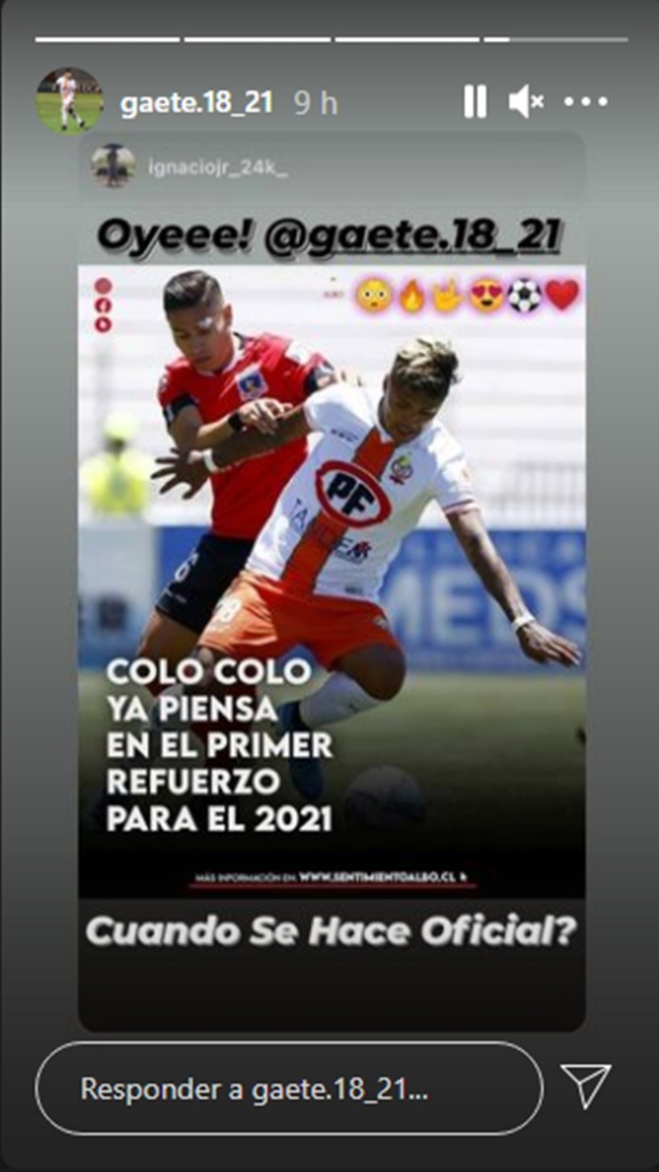 Juan Carlos Gaete, delantero chileno