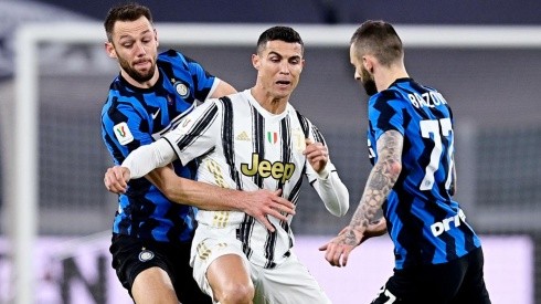 Juventus y Cristiano finalistas de Coppa Italia en desmedro del Inter, que no tuvo a Alexis ni Vidal.