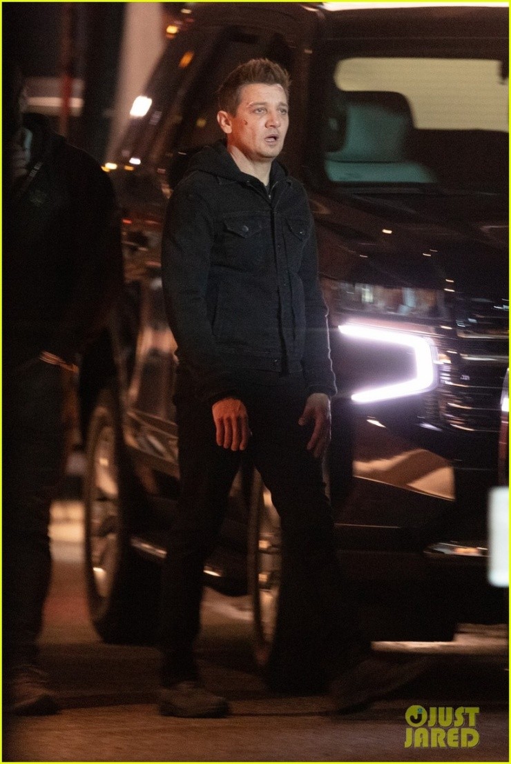 Jeremy Renner como Clint Barton para &quot;Hawkeye&quot;.