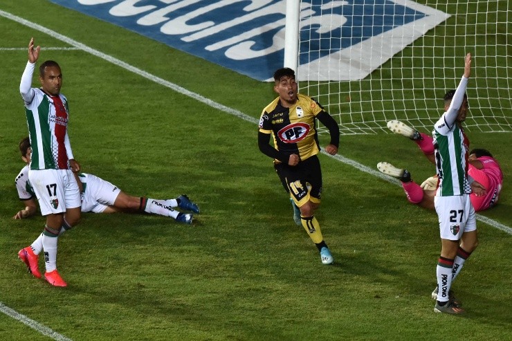Coquimbo Unido venció por 1-0 a Palestino en el duelo de la primera rueda del Torneo Nacional. (Agencia Uno)