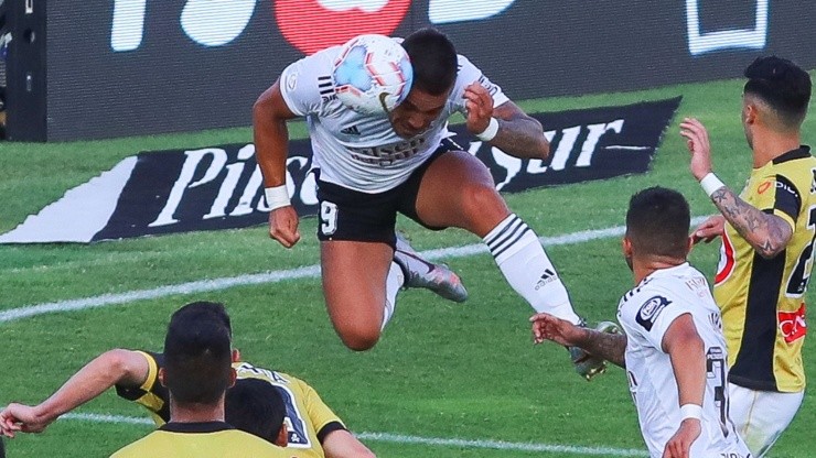 Javier Parraguez, delantero de Colo Colo
