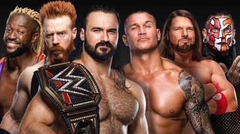 Drew McIntyre defendiendo su título de la WWE en la cámara de eliminación será una grandes peleas de la noche.
