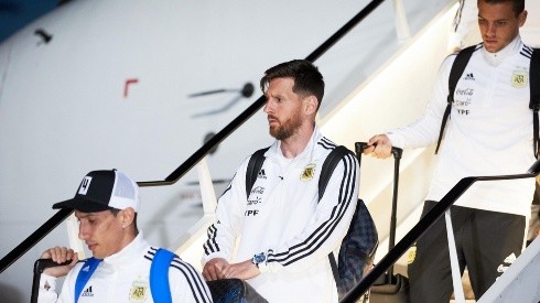 Lionel Messi alquila su avión privado a Alberto Fernández.