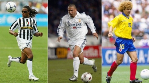 Davids, Ronaldo y Valderrama fueron algunos de los que sonaron en Chile