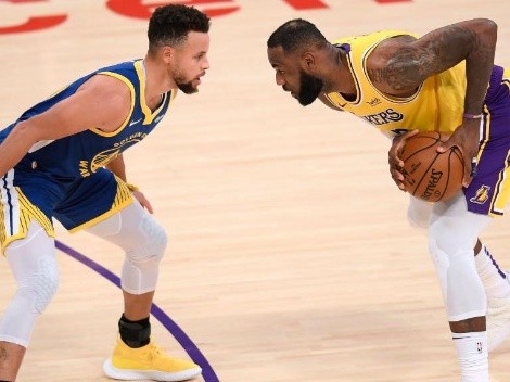 L.A Lakers de LeBron y los Golden State de Curry se enfrentan por la NBA