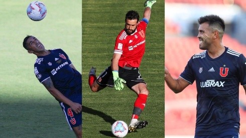 Osvaldo González, Fernando de Paul y Gonzalo Espinoza son los capitanes de Universidad de Chile 2021