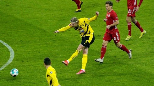Haaland x2 en el Borussia Dortmund contra Bayern Múnich.