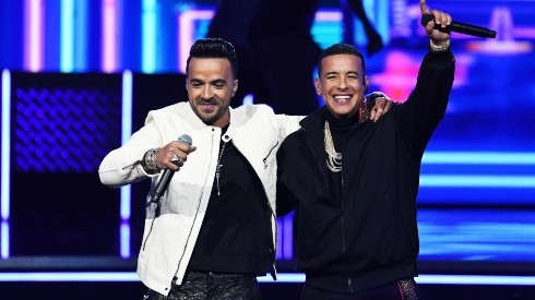 Luis Fonsi y Daddy Yankee en los Grammy Awards 2018.