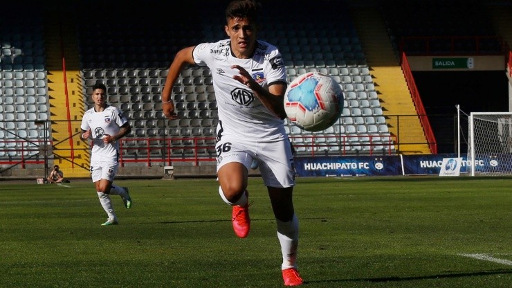 Pablo Solari, promisorio delantero argentino de Colo Colo