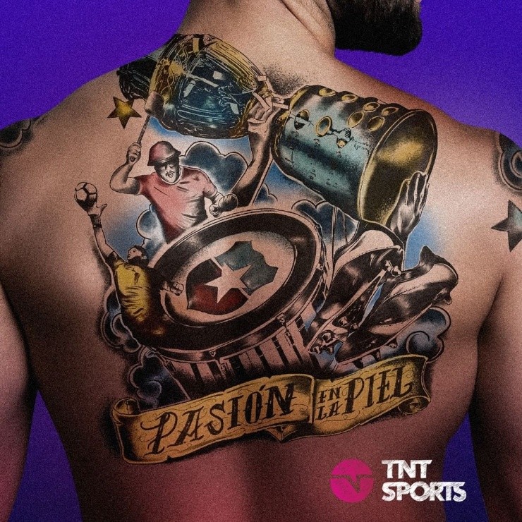 #PasionEnLaPielxTNTSports es la nueva propuesta para compartir historias futboleras ligadas al arte en la piel.