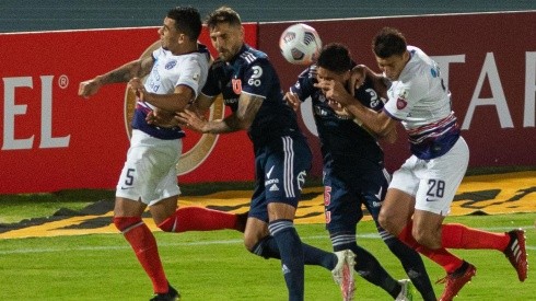 La U empató 1-1 contra San Lorenzo en el debut de Copa Libertadores.