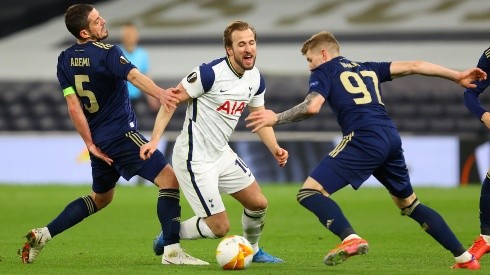 Doblete de Kane y triunfo del Tottenham en la Europa League.